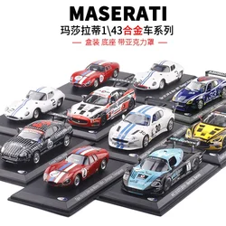 1:43 Lamborghini Maserati High Simulation Diecast Car Metal Alloy Model Car Toy for Children Gift Collection