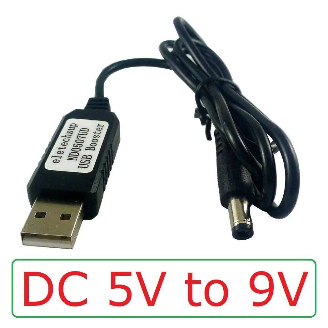 USB 5V to 9V USB Booster DC-DC Conerter Voltage Step-up For Auduino Wifi Router