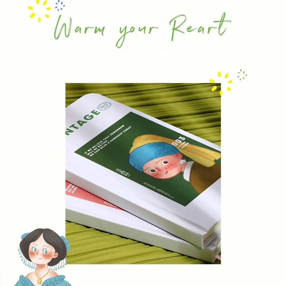 Monthly Planner Journal Daily Book Hand Account Notebook DIY Albums Scrapbooking Book Agenda Diary Book Plaid Memo Notebook