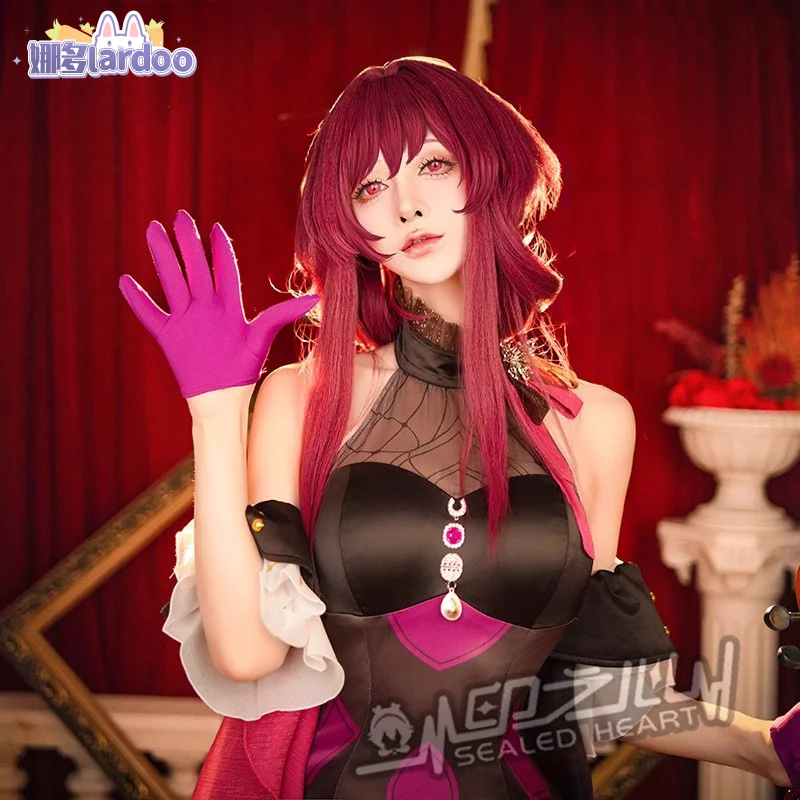 

Honkai: Star Rail Kafka Concert Dress Game Suit Elegant Uniform Cosplay Costume Halloween Party Role Play Outfit Women