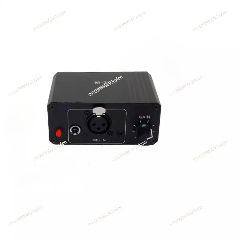 

Live sound card, outdoor speaker, speaker, condenser microphone, microphone amplifier, 48V power supply, charging
