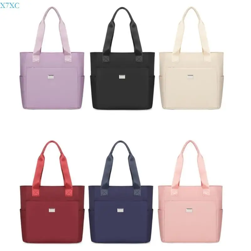 

X7XC Lightweight Travel Friendly Shoulder Bag Multi Compartment Spacious oxfords Carryall