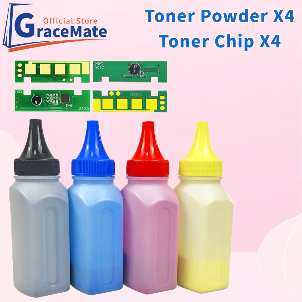 

117A W2070A W2071A W2072A W2073A Toner Cartridge Powder Rest Chip for HP Color LaserJet 150a 150w 150nw MFP 178nw 178nwg 179fnw