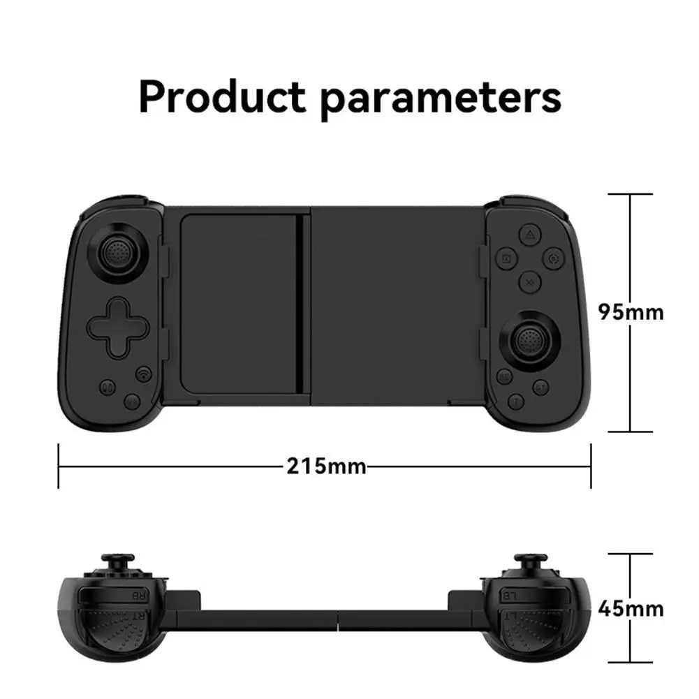 D6 Wireless Stretching Extendable Gaming Controller Joystick Pad Compatible For IPhone Android Gamepad Joystick Accessories