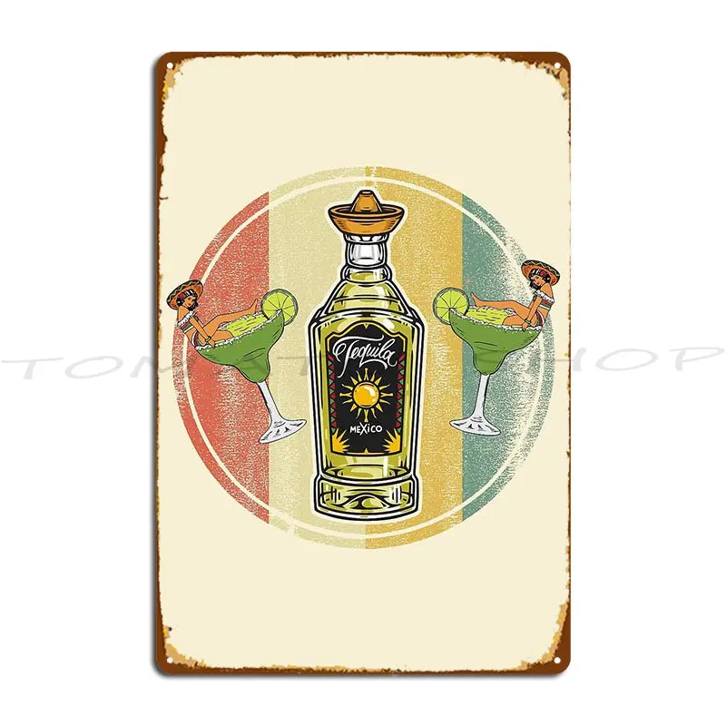 Funny Cinco De Mayo Best Tequila Metal Sign Poster Cinema Decoration Home Living Room Custom Tin Sign Poster