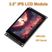 3.5 Inch IPS LCD Display Module 480x320 Capacitive Touch Screen ST7796 TFT SPI LCD Module for Mega2560/C51/STM32/ESP32/Arduino