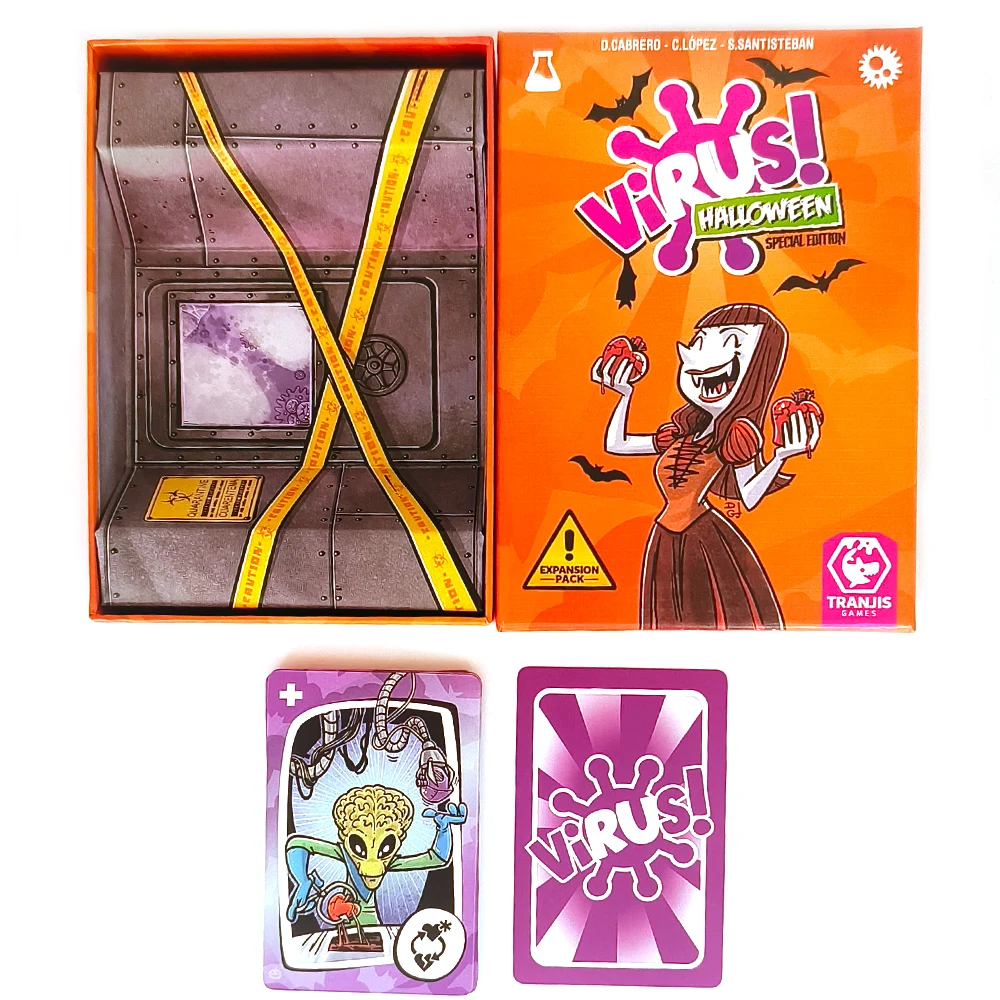 Tranjis Games - Virus! -Card game-the most contagious game. Spanish edition. + 8 years