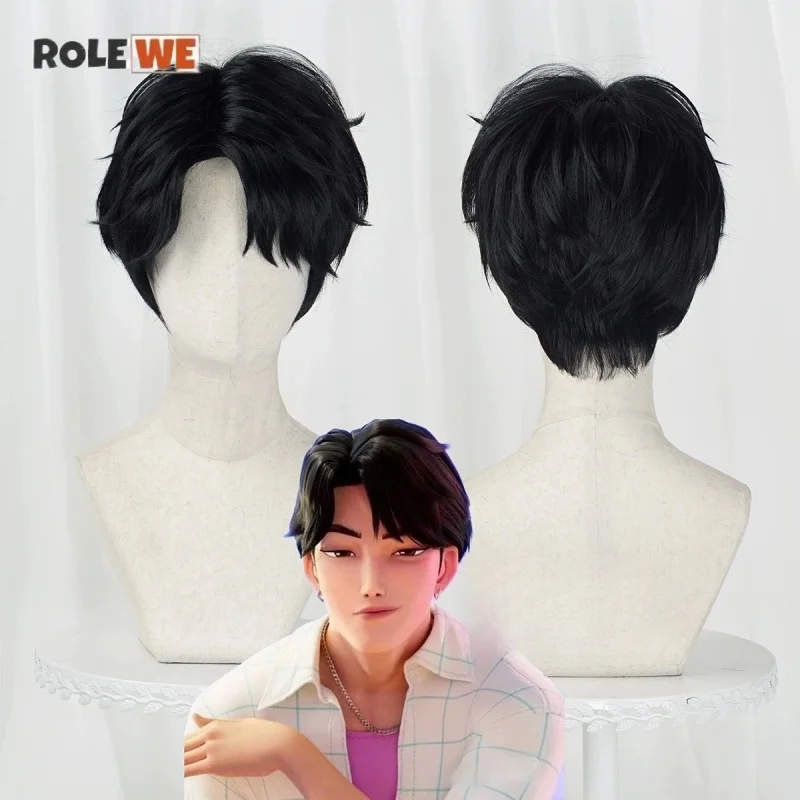 Mira Rumi Zoey Saja Boys Jinu Baby Abby Mystery Romance Wig Kpop Demon Hunters Cosplay Free Wig Cap Halloween Costume Props