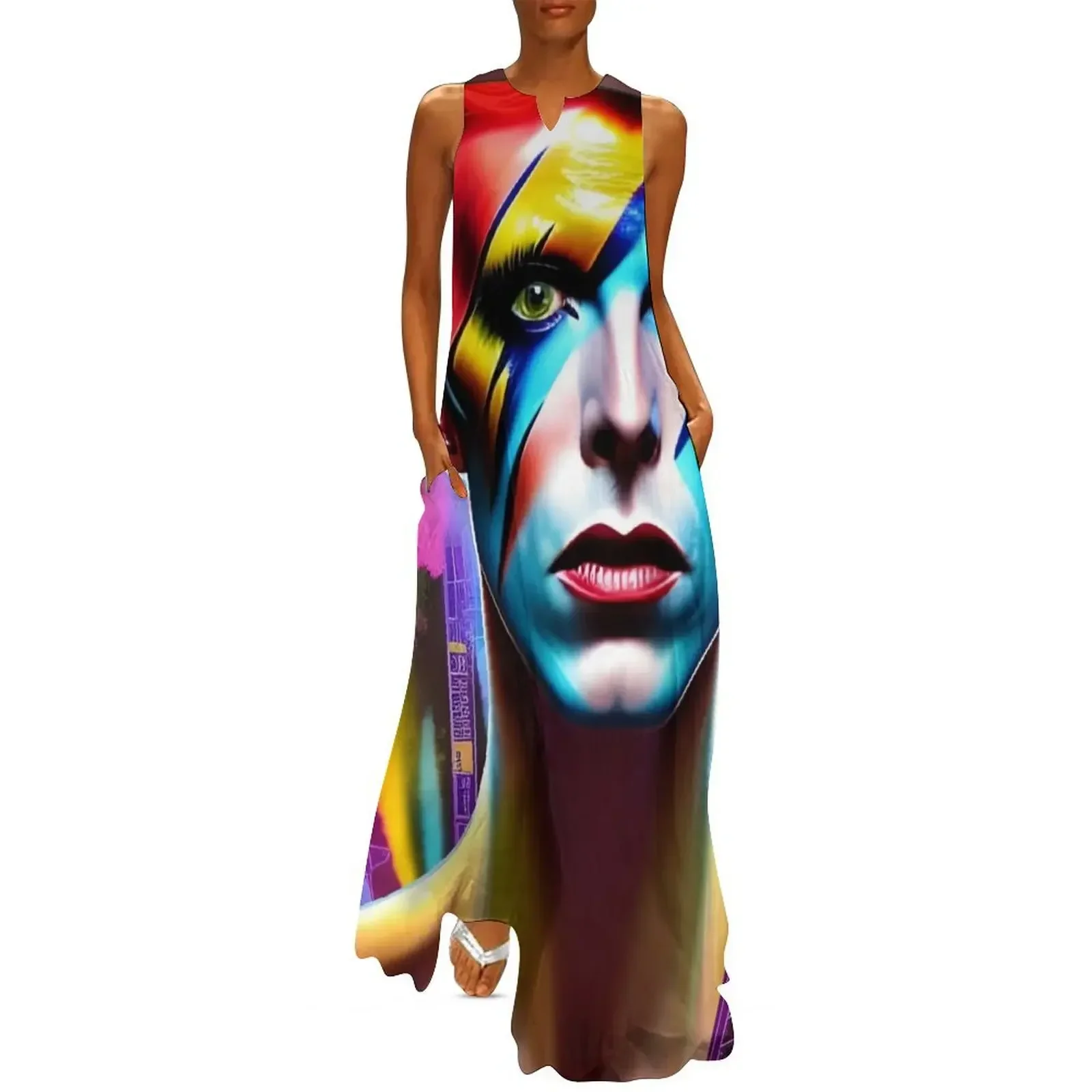 

Ziggy Stardust Long Dress Women's dress festival outfit women summer dress daily summer dresses for women 2025