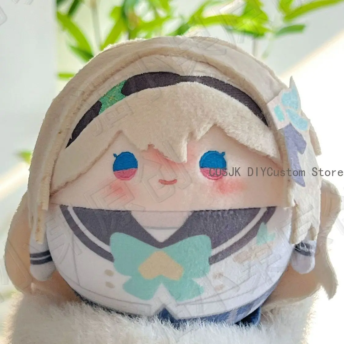 Peluche de Anime Honkai: Star Rail Firefly, Lindo Peluche Redondo de Animalitos de Dibujos Animados, Muñeco de Peluche, Juguetes de Cosplay, Regalo de Halloween, 10 cm