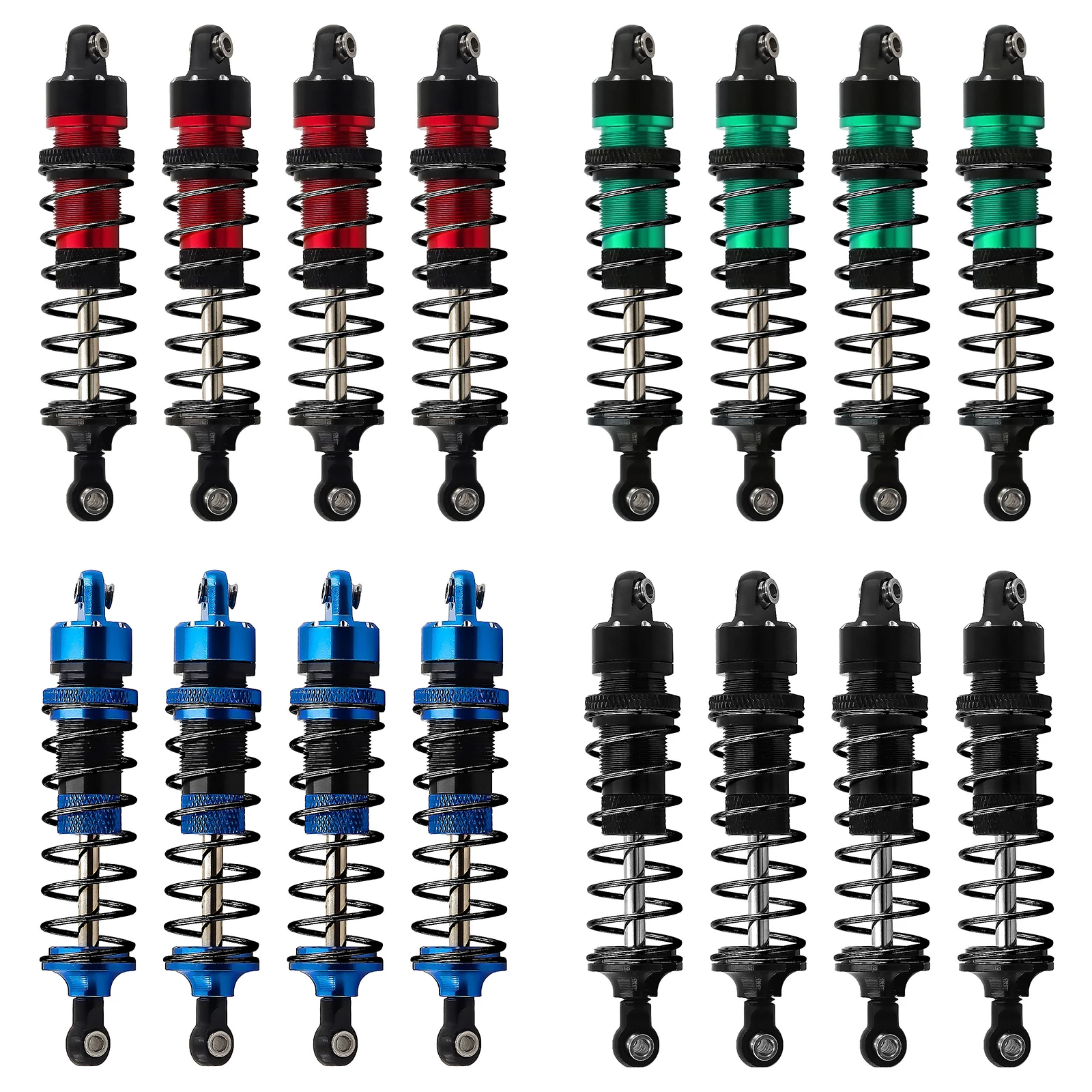 ممتص الصدمات الأمامي والخلفي المعدني RC لأجزاء ممتص الصدمات العالمي Traxxas Mini Maxx/Mini XRT #5