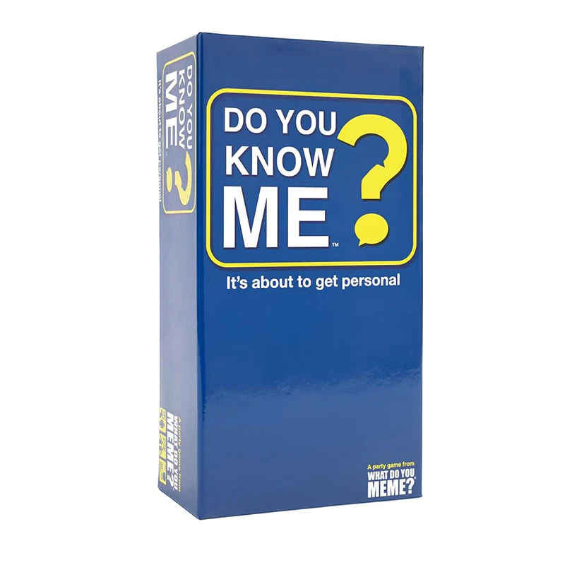 Do You Know Me? - The Family Card Game for Friends' Gatherings