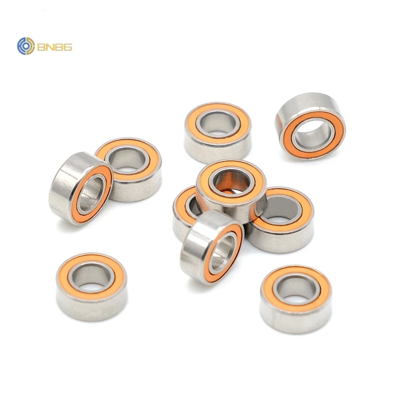

10Pcs 6X10X3mm SMR106 2RS ABEC7 Stainless Steel Hybrid Reel Bearings Without Grease Fast Turning
