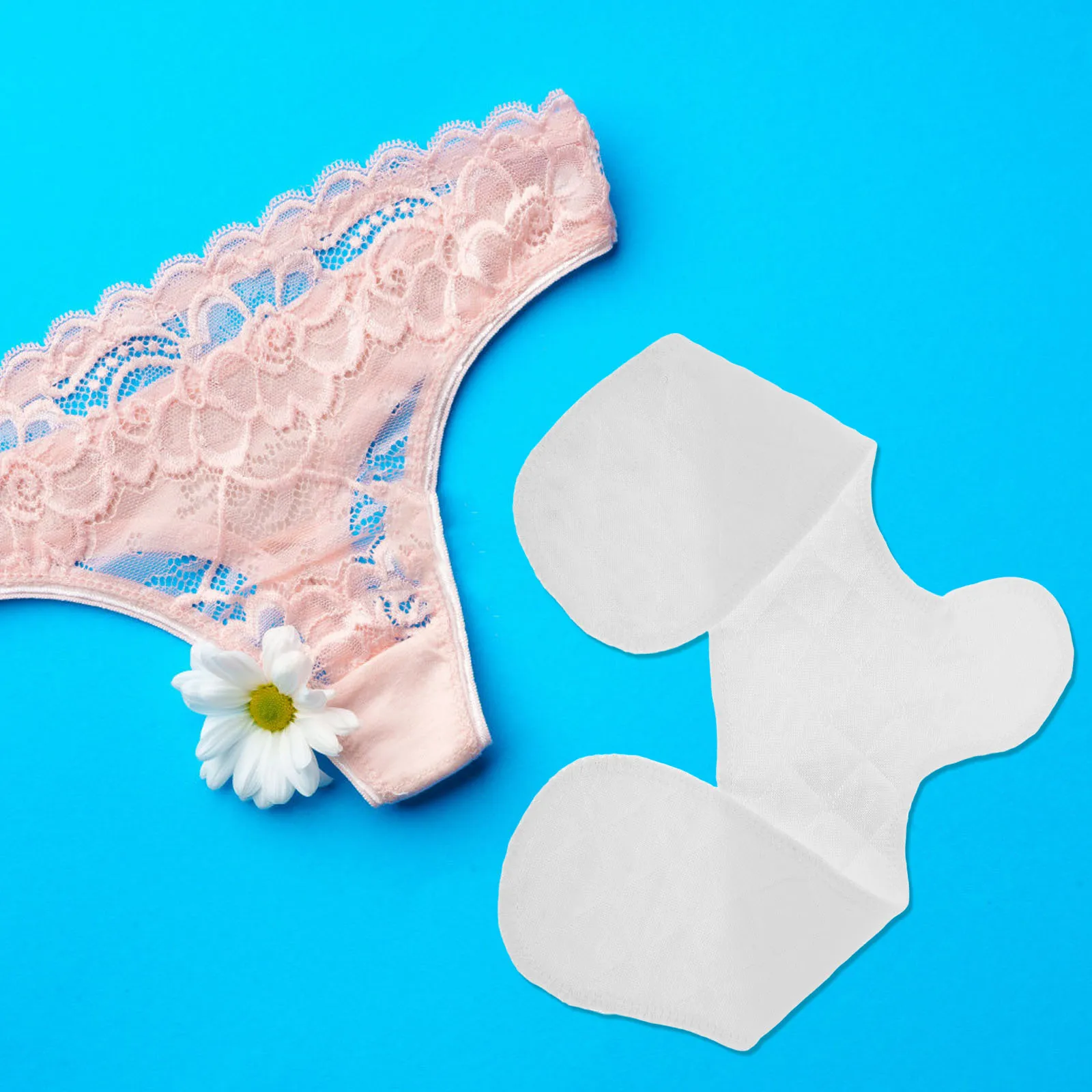 

2pcs Cotton Bra Sweat Pads Reusable Absorbent Inserts For Women Moisture Wicking Comfortable Liners