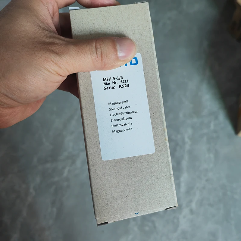 Brand new and original  VMPA1-M1H-M-PI  533342   MFH-5-1/4  6211   MLH-5-1/4-B  533138   VMPA2-M1H-M-PI 537952