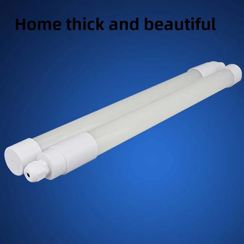 T8 LED Daylight Tube Full Plastic Housing with Waterproof Plug Kit Injection Molded PC Material Daylight Color Split Design