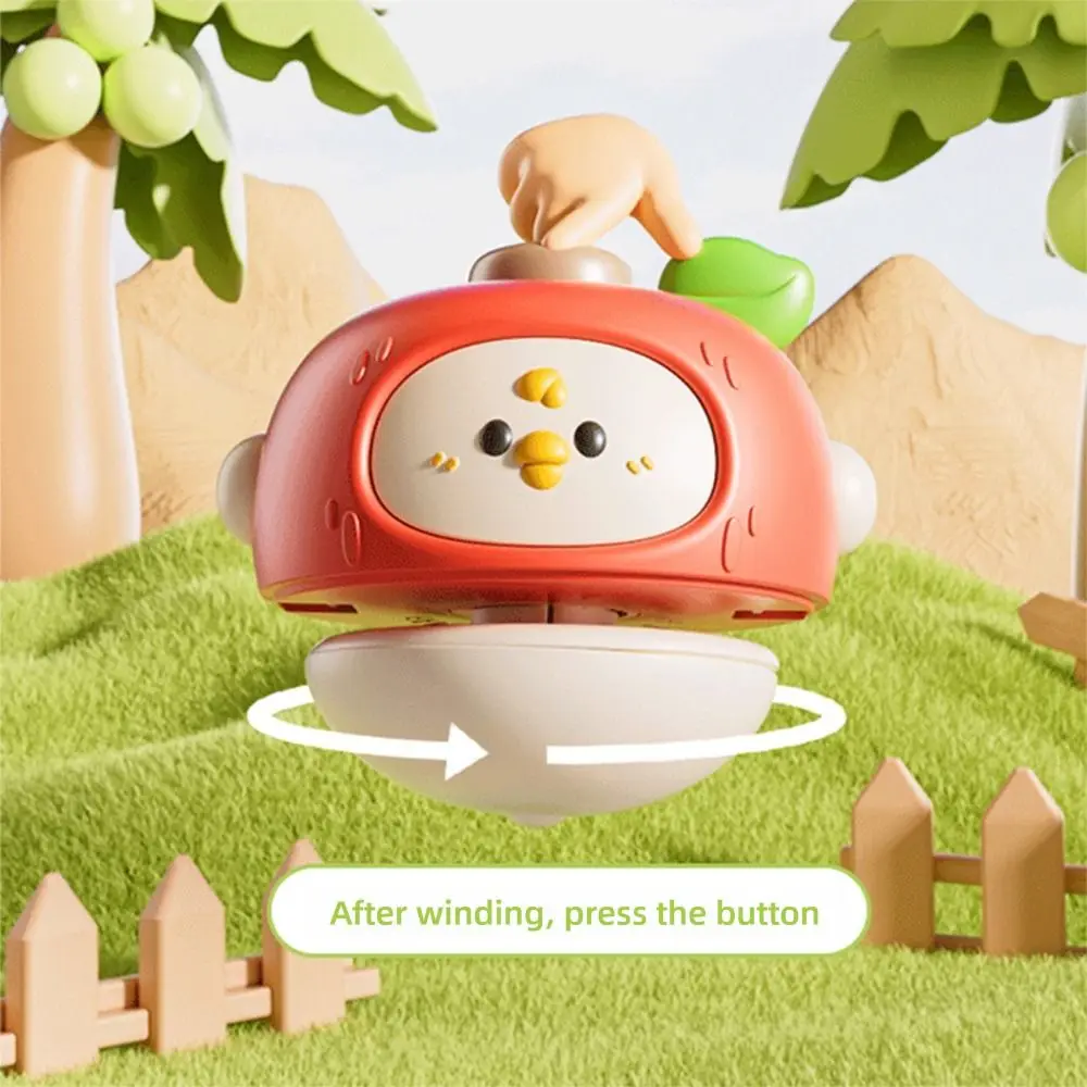 

Гироскоп с фруктами из мультфильма, многоцветная вращающаяся игрушка для рук и глаз, верхняя часть для взаимодействия родителей, пластиковая вращающаяся игра для столкновений