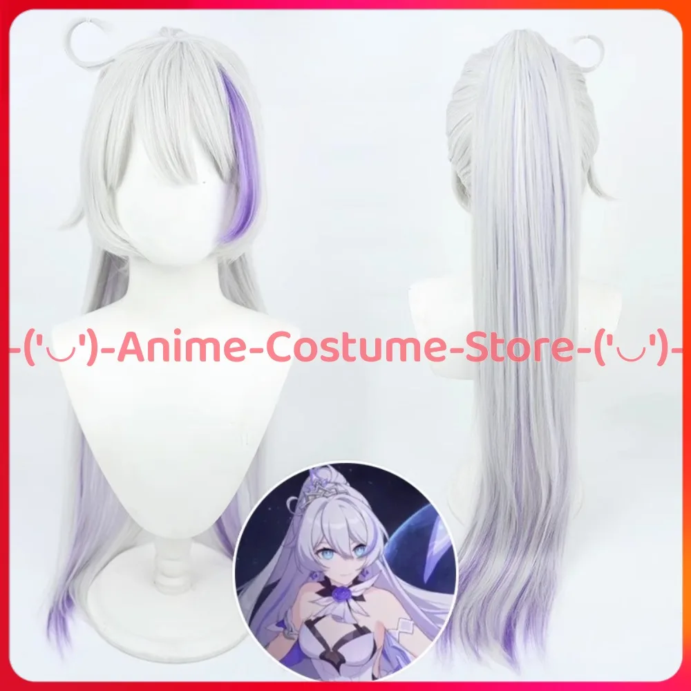 

Honkai Impact 3rd Moonbeam Kiana Kaslana Cosplay Wig Anime Game Character Halloween Carnival Party Costume Wigs Synthetic Hair