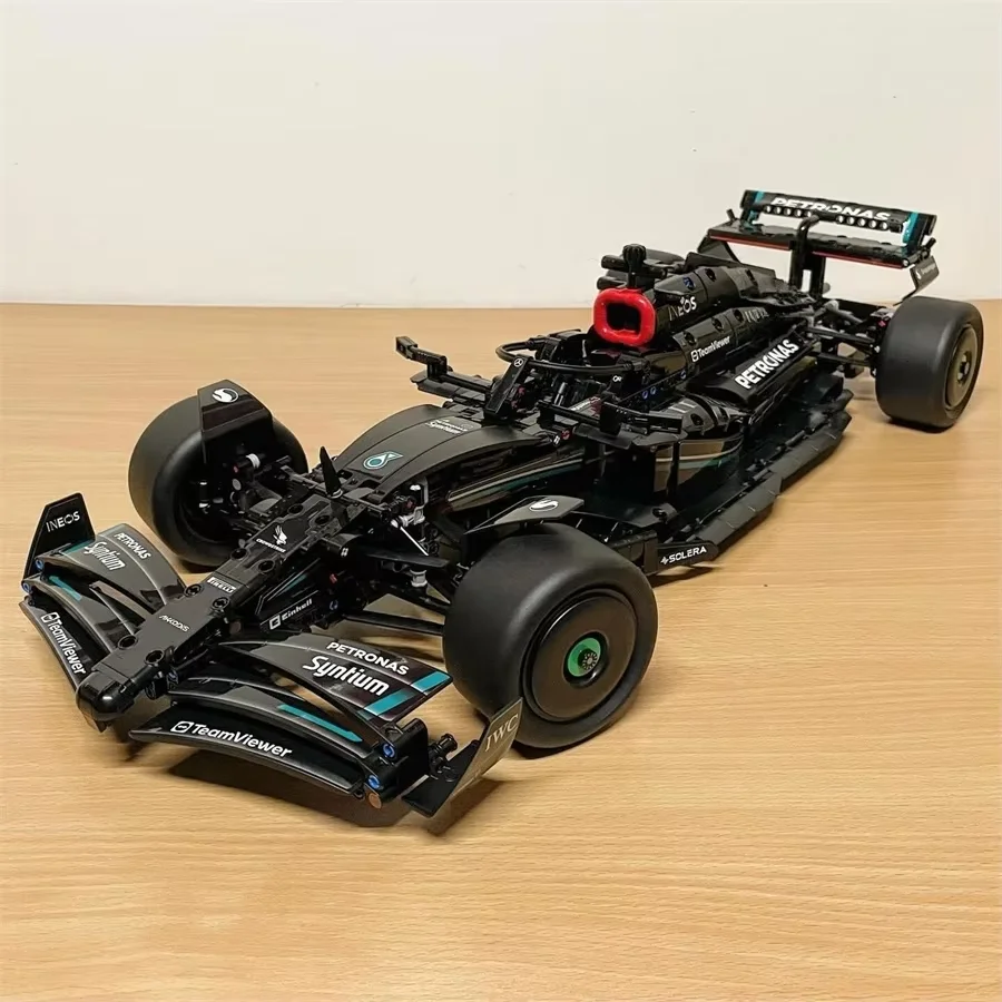 Technical F1 W14 E Performance High Speed ​​Car Building Blocks 1642 Pieces Compatible With 42171 Car Models Diy Toys Kids Gifts