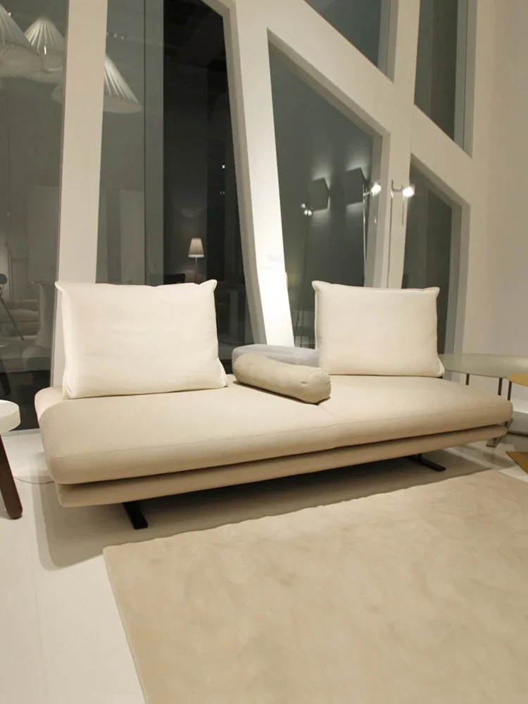 

Italian minimalist cloth art imperial concubine sofa combination modern light luxury living room home designer Villa