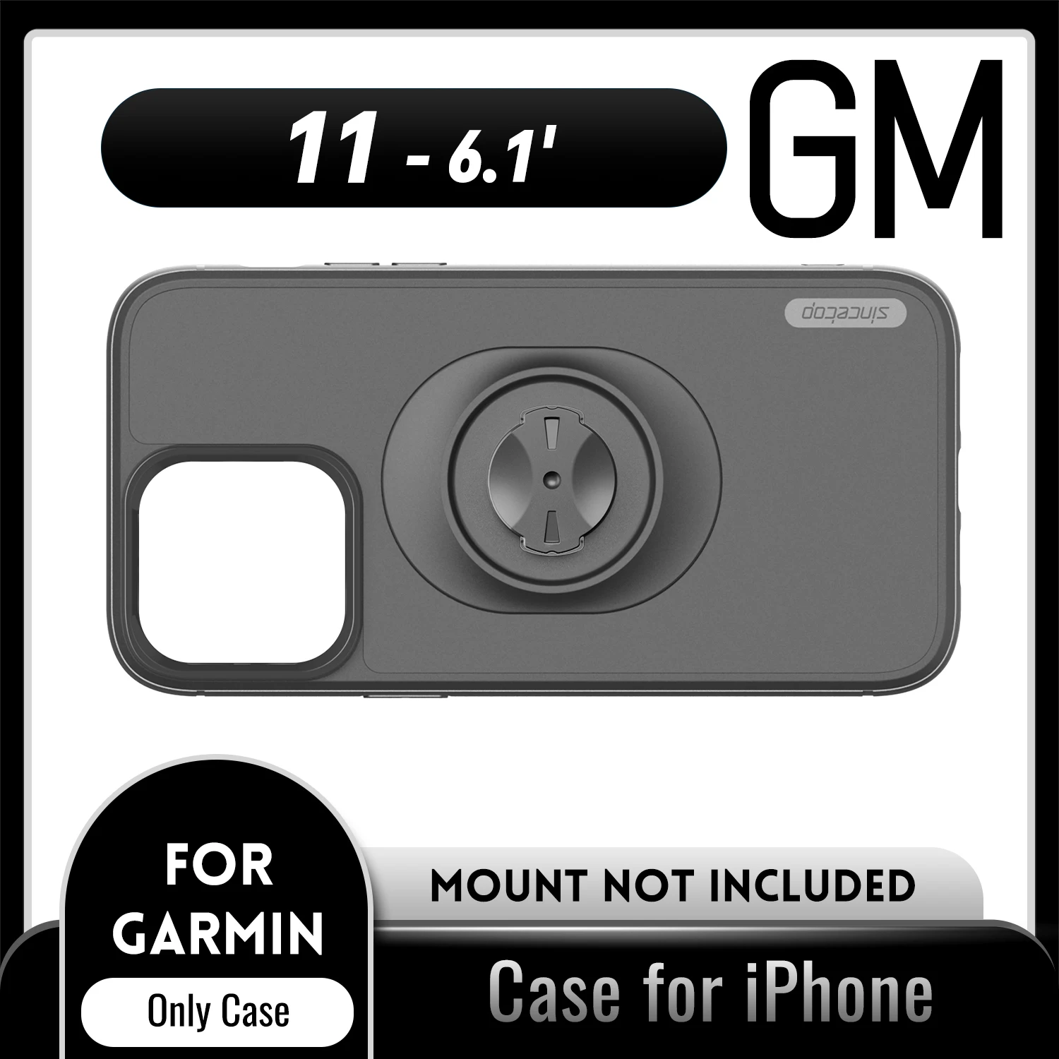 Stoßfeste Hülle für Garmin Fahrradhalterungen / Halterungen für Apple iPhone 17 16 15 14 13 12 11 8 7 Pro X Max Plus SE Schutzhülle