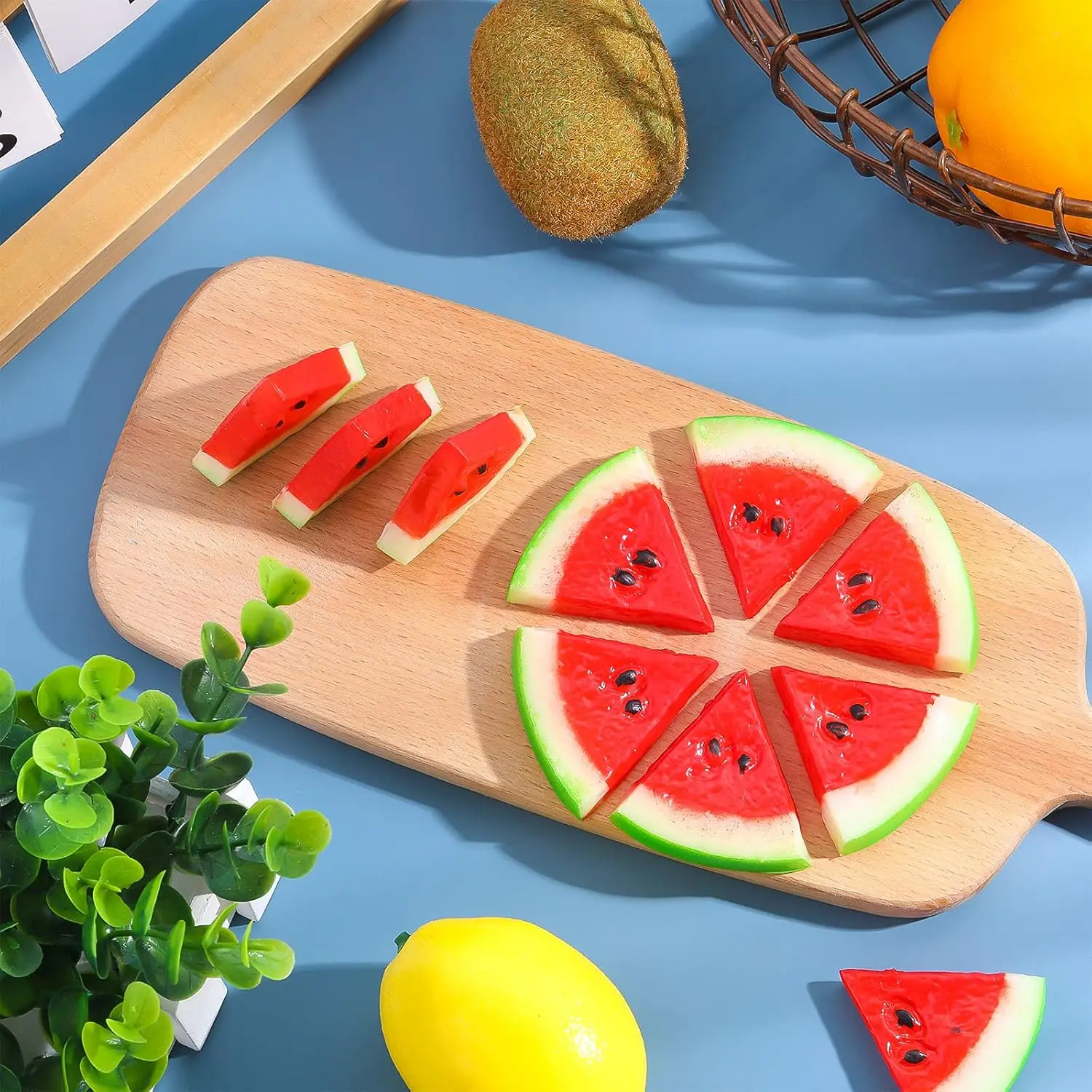 ألعاب البطيخ اسفنجي بطيئة الارتفاع لتخفيف التوتر لعبة ضغط الفاكهة للأطفال هدايا الحفلات طابا اسفنجي #5