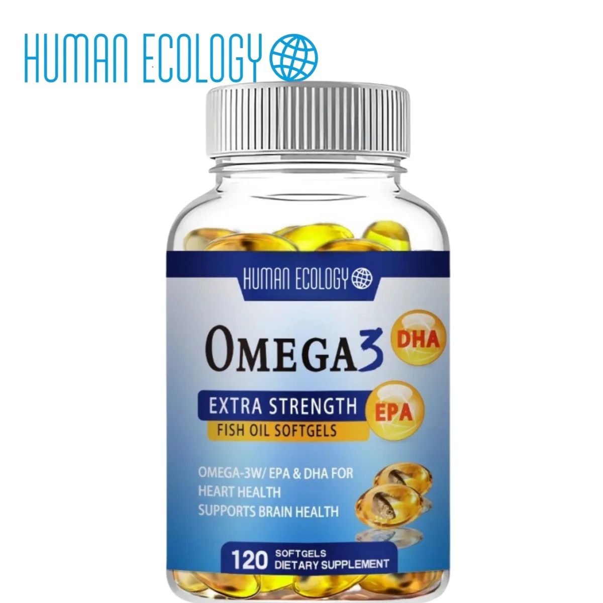 Omega-3-Fischöl, reich an DHA und EPA, verbessert schlechte Stimmung, lindert Stress, stärkt das Gehirn, verbessert das Gedächtnis und die Intelligenz