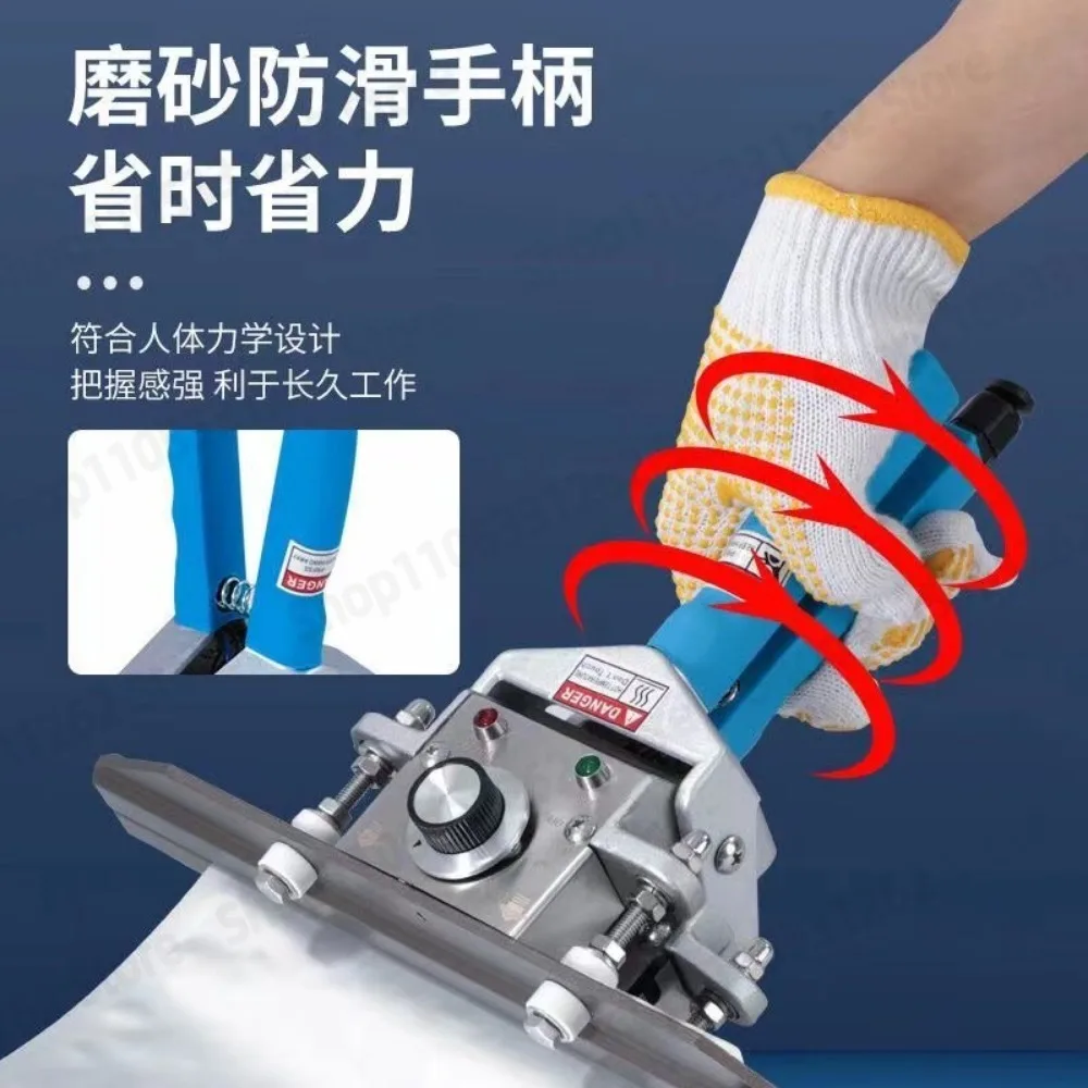 FKR200-400 Handheld Heat Sealer Pouch Sealing Machine for Aluminum Foil Film Kraft Paper Bag