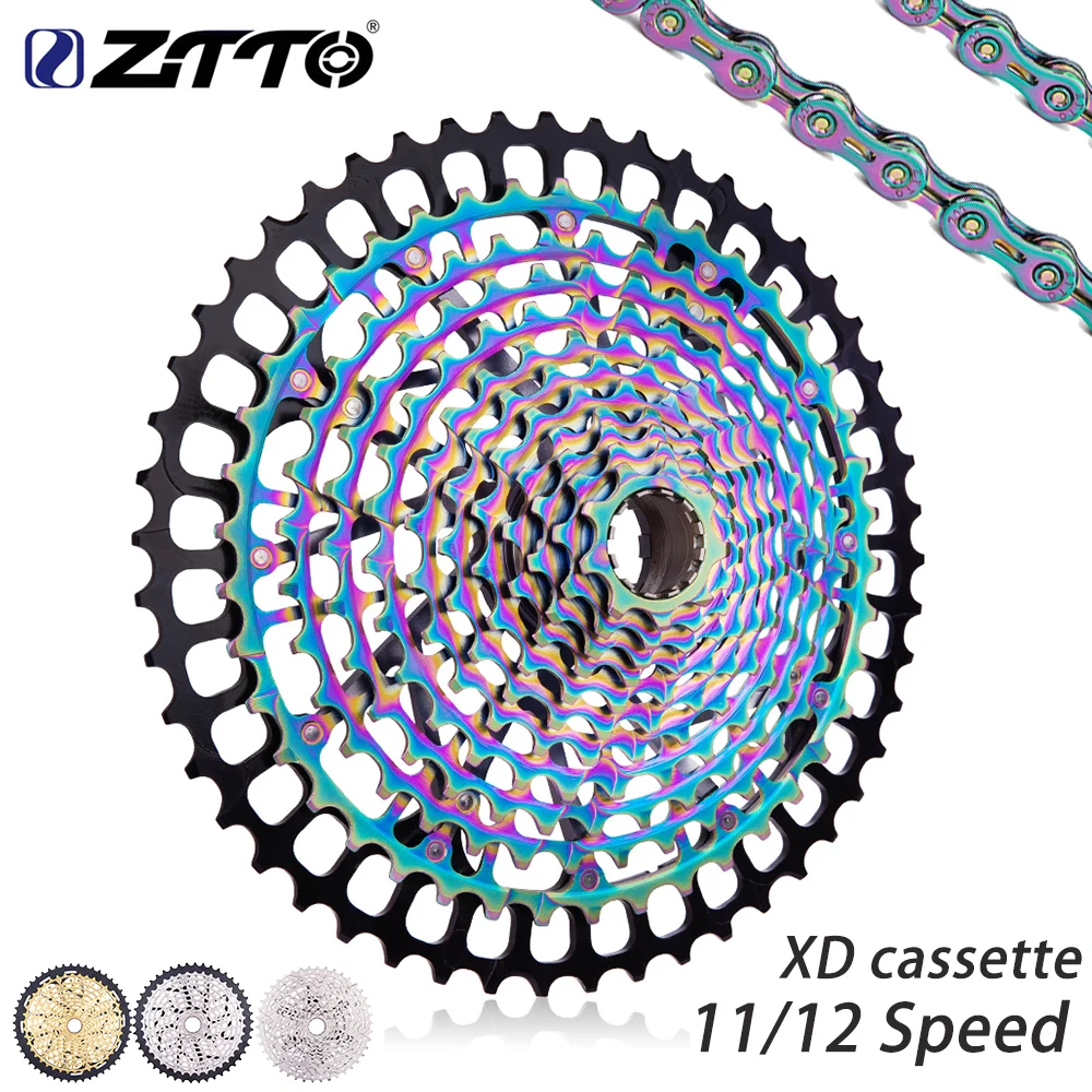 ZTTO Ultimate XD Cassette MTB 12 Speed 9-50T Cassette 11s 9-42T K7 ULT 9T Cassette 9-46T Sprocket 12s 10-50T For Eagle GX M9100