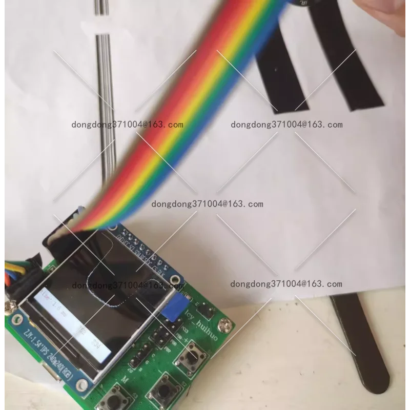 Placa de desarrollo de módulo CCD de matriz lineal Tiempo de exposición prolongado Puerto serie o salida USB TCD1304 Enviar USB a puerto serie