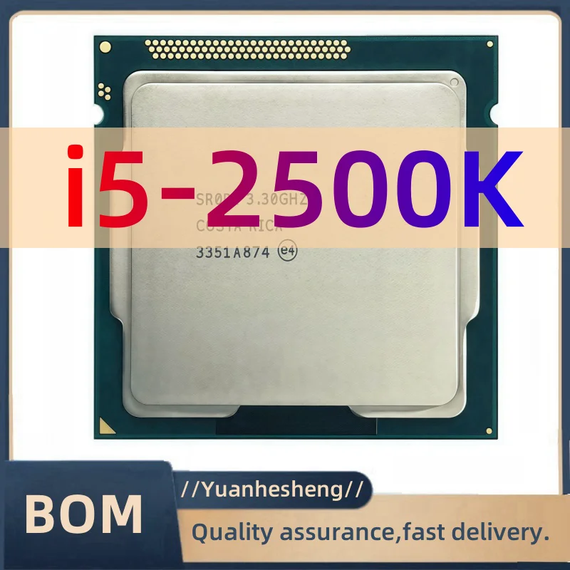 i5 2500K 3.3GHz Quad-Core cpu processor LGA 1155