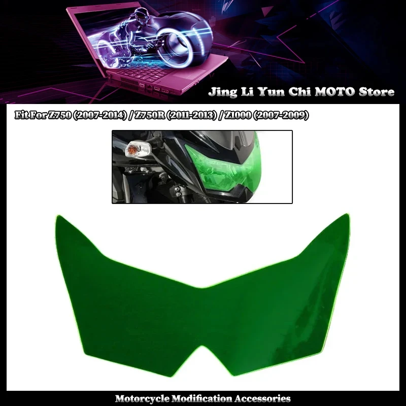 

Motorcycle Front Headlight Screen Guard Lens Cover Shield Protecto Fit For KAWASAKI Z750 Z1000 Z750R Z 750 1000 750R