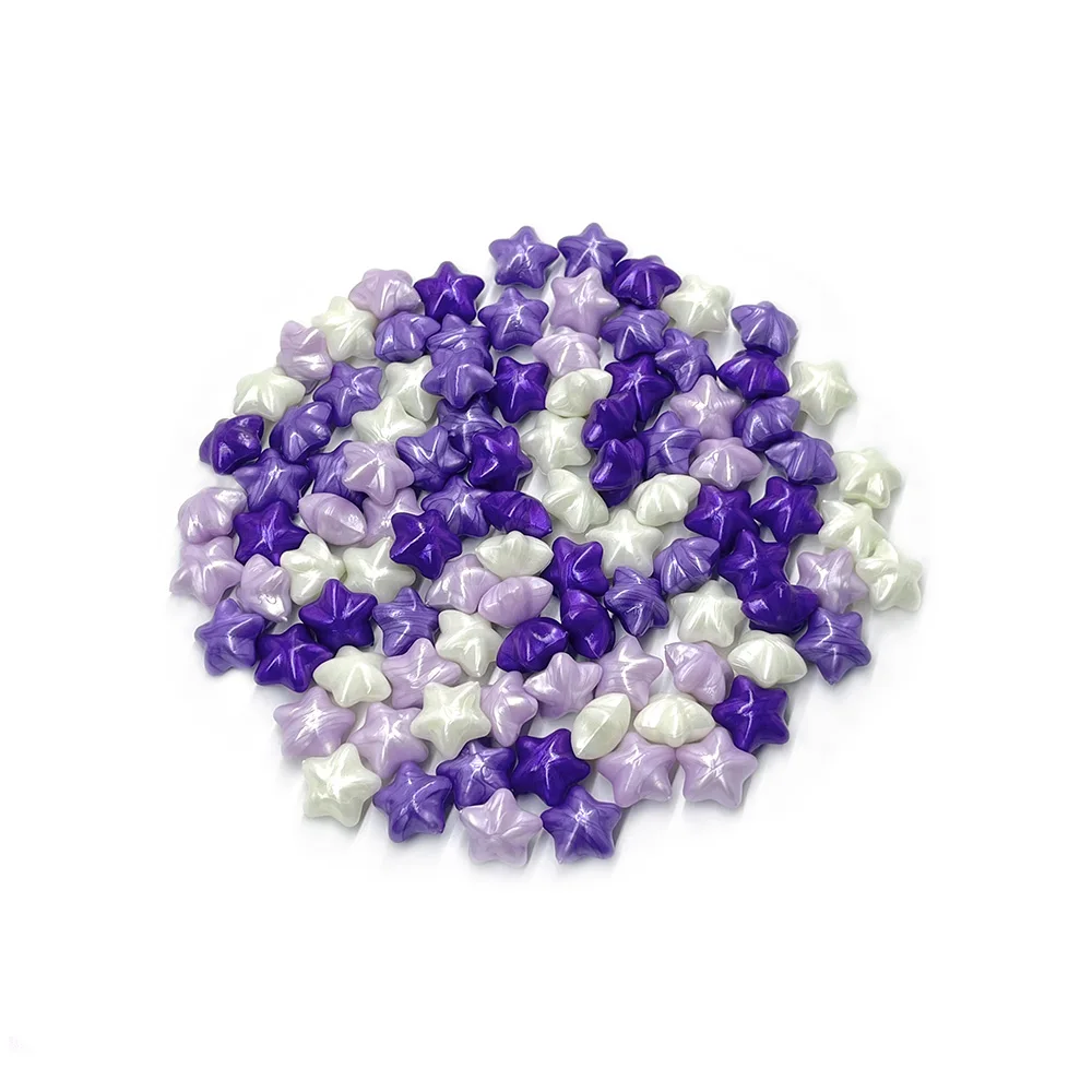 100 stks Gemengde Kleur Stervorm Zegellak Bonen Voor Envelop Bruiloft Uitnodigingskaart Decoratie Party Scrapbooking Handwerk DIY