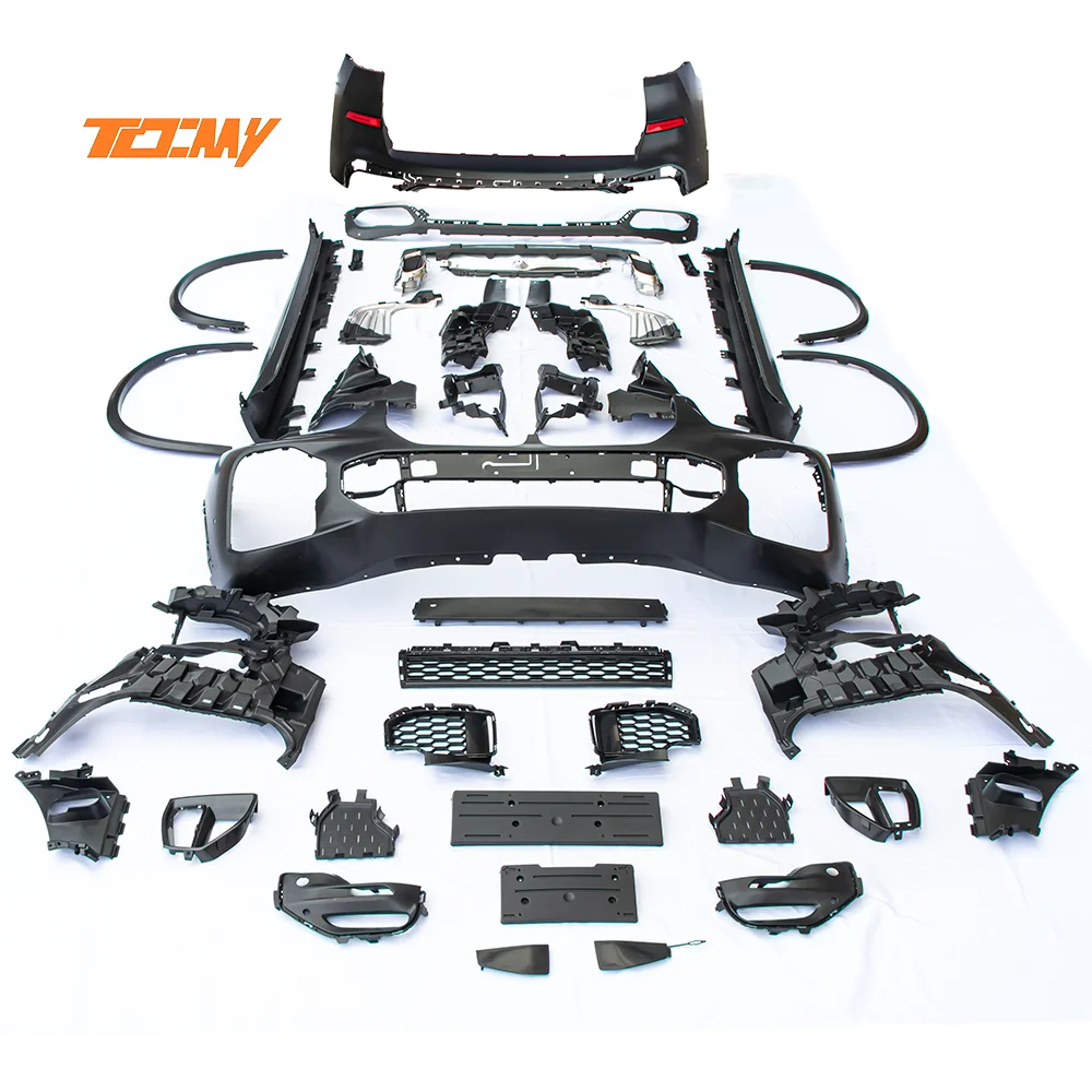 for  TDCMY Car modification accessories body set car spoiler grille bumper front rear surrounded For BMW X5 2020