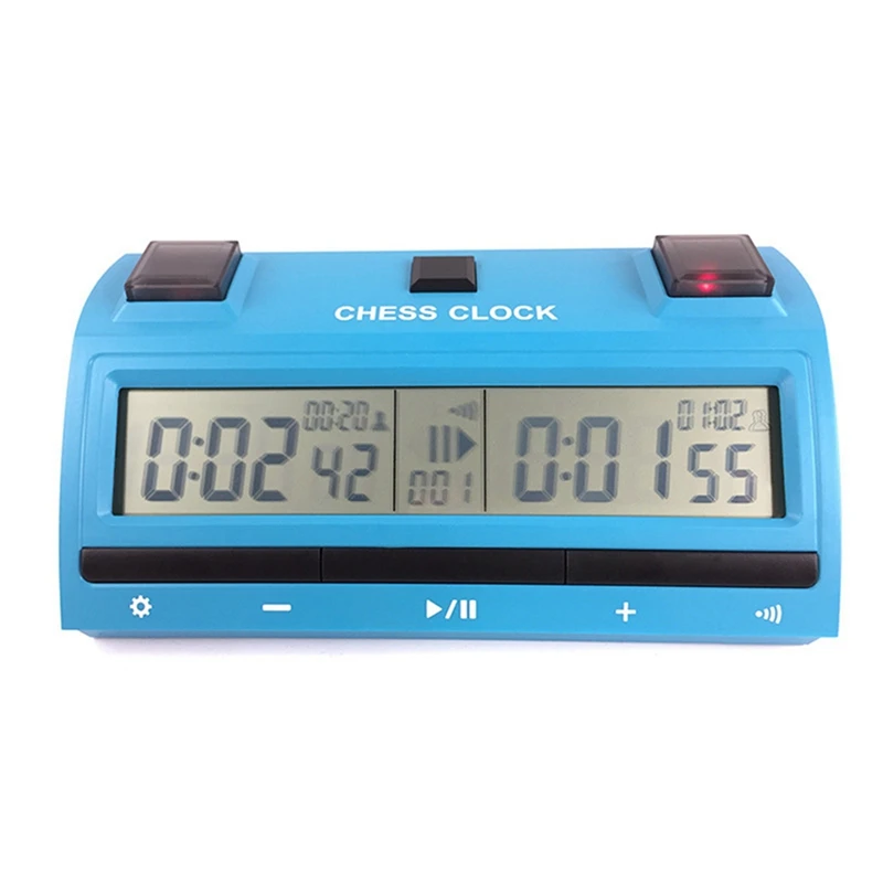 

1 Piece Professional Chess Digital Timer Count Up Down Board Game Stopwatch Bonus Competition Hour Meter