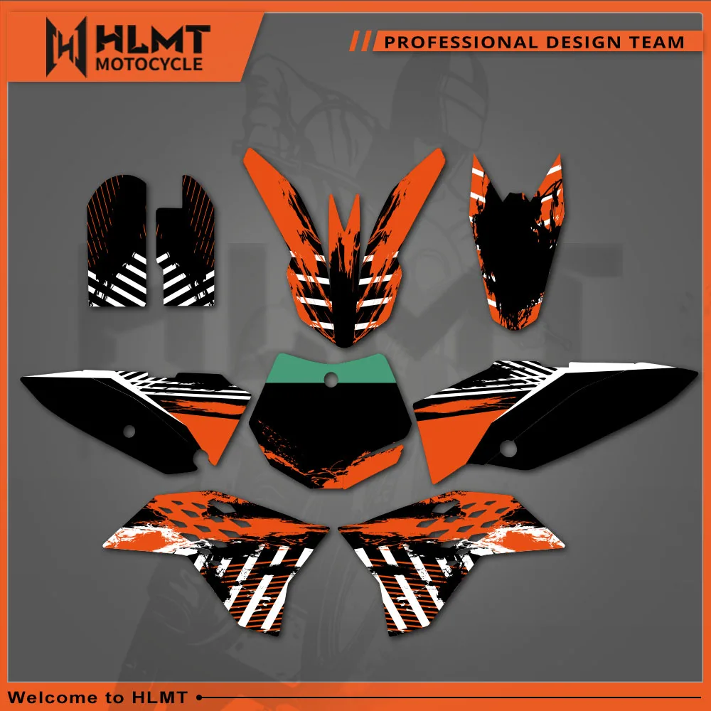 HLMT  Graphics & Background Decal Sticker Kits for KTM 65 SX 65SX 2009 2010 2011 2012 2013