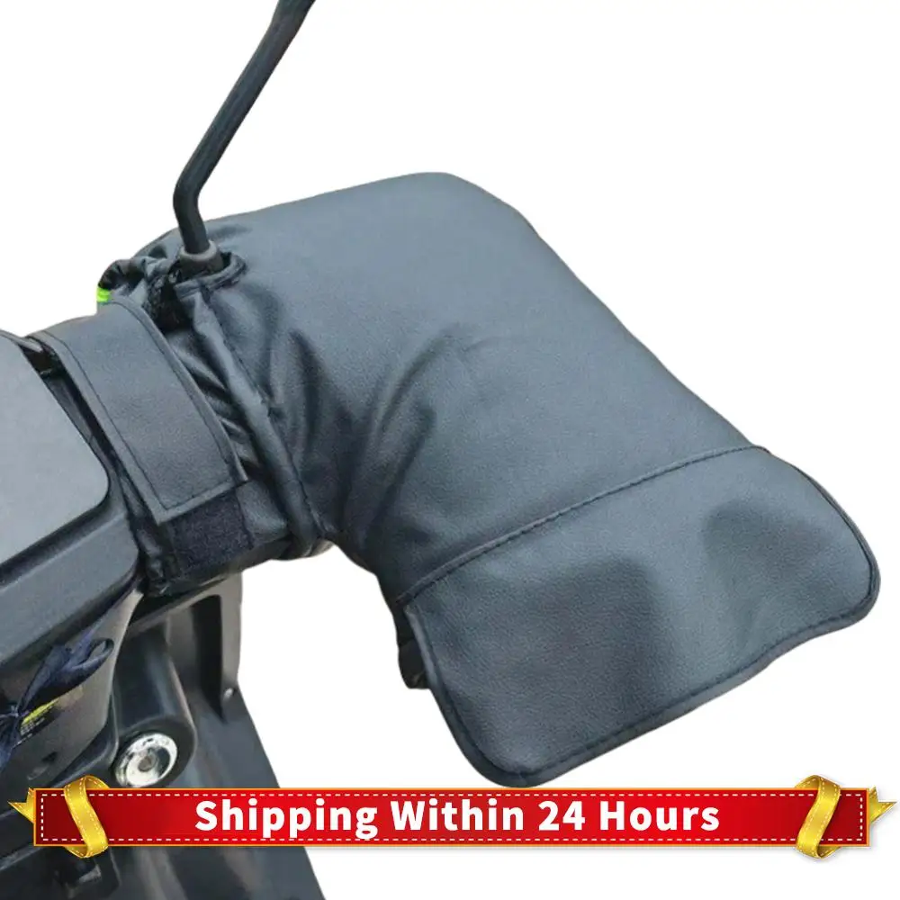 

Motorcycle Heated Handlebar Muffs USB Charging Motorbike Heated Handle Grip Gloves Reflective for Bicycle MTB Motorcycle Scooter