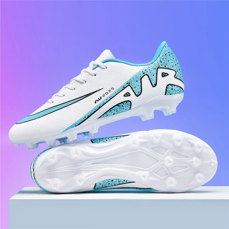 

Men Football Boots Society TF/FG Professional Soccer Shoes Original Training Studded Cleats Football Shoes Non Slip Comfortable