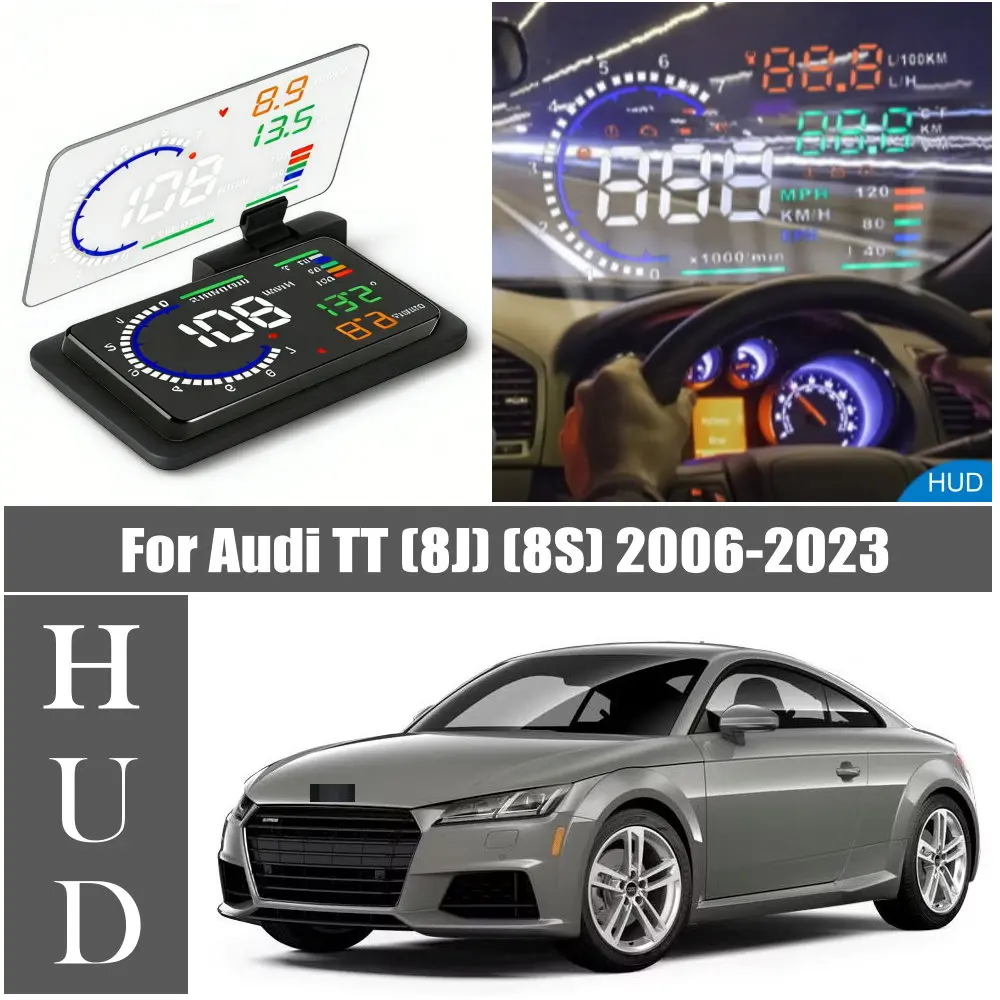 

Проекционный дисплей HUD LED на лобовое стекло для Audi TT (8J) 2006-2014 (8S) 2014-2023