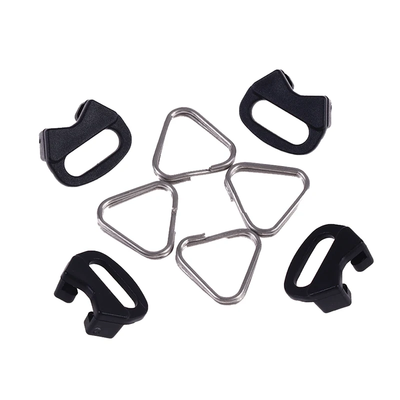 4PCS Belt Hook Camera Shoulder Strap Triangle Split Ring Replacement Camera Buckle Accessories For Fujifilm Olympus Pentax