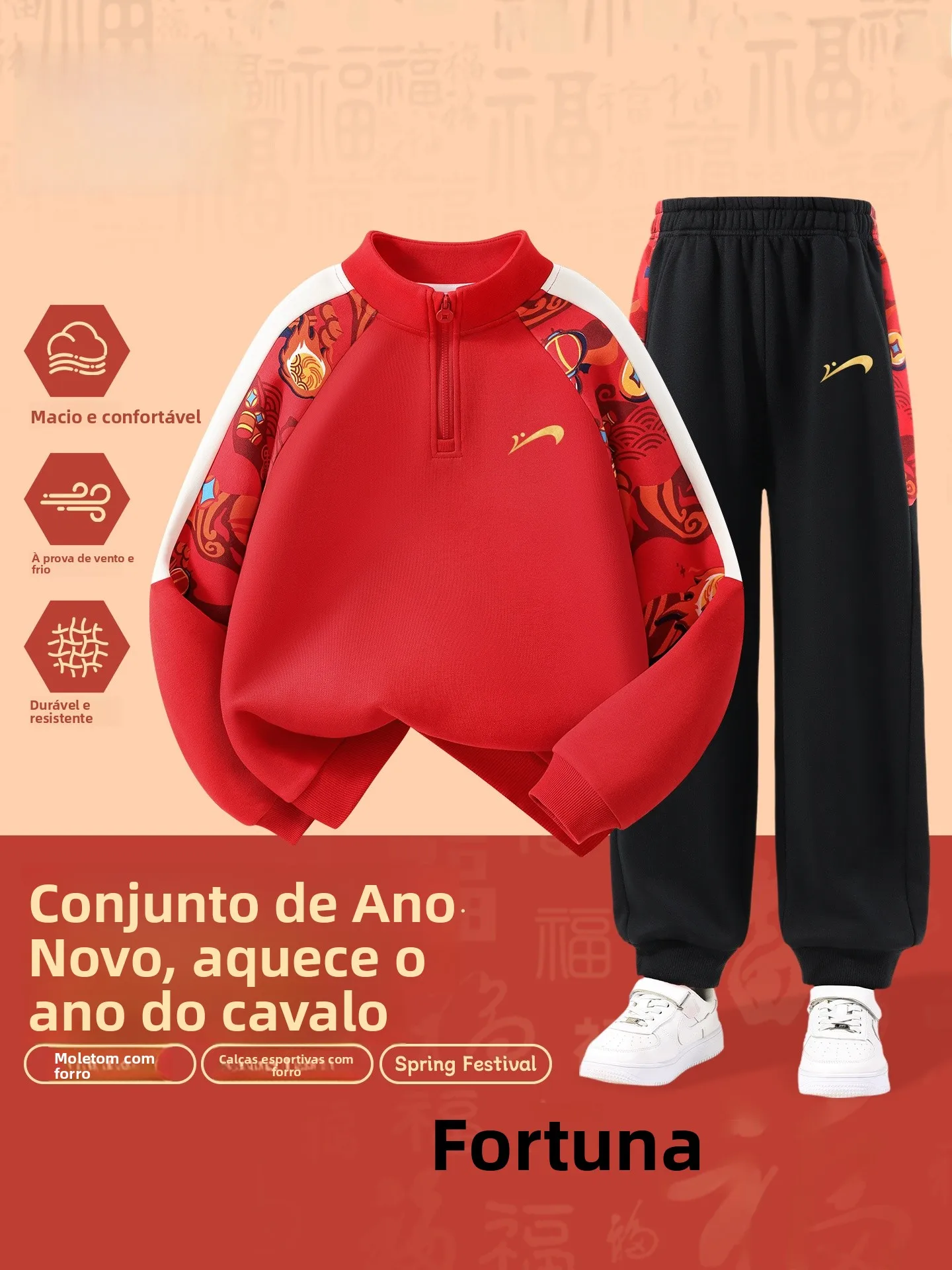 new-year-children's-fan-children's-hanfu-winter-thiened-fce-boys-girls-festive-red-clothing