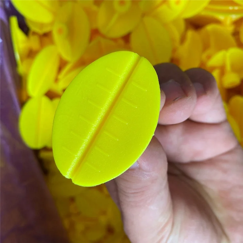 AA26P 10 pezzi di strumenti per la riparazione di ammaccature per auto Nuova combinazione di ventose con guarnizione della testata Pull-Tab gialla