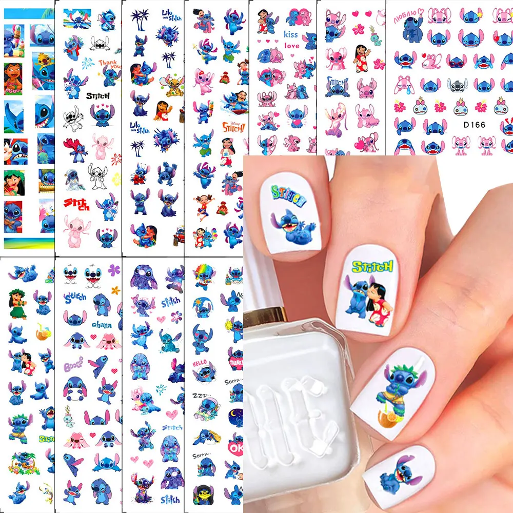 

Disney Fun CP Stilts Mickey Mouse Cartoon Nail Art Patch Self-adhesive Nail Art Stickers Stilts Mickey Mouse Cute Nail Art Patch