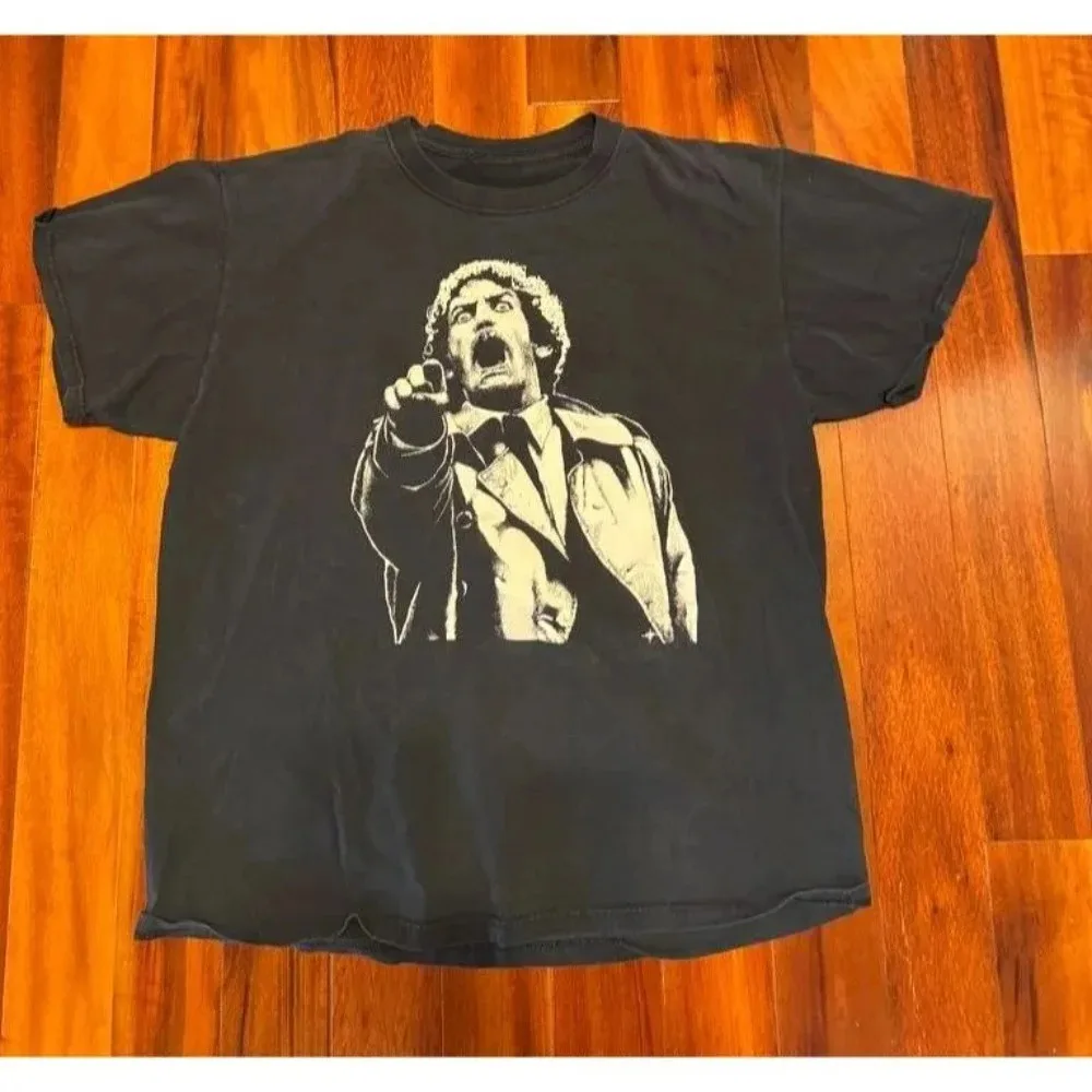 Vintage Invasion of The Body Snatchers Large Black Tee Shirt HorrorClothing Graphic Short Sleeve Shirt Men Women All-Season