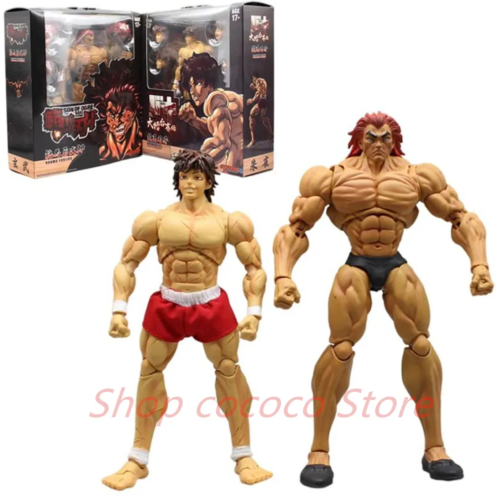 BAKI Action Figure Anime Hanma Baki Hanma Yujiro Figuras Storm Toys Manga Figurine 18cm PVC Collection Model Gift for Children