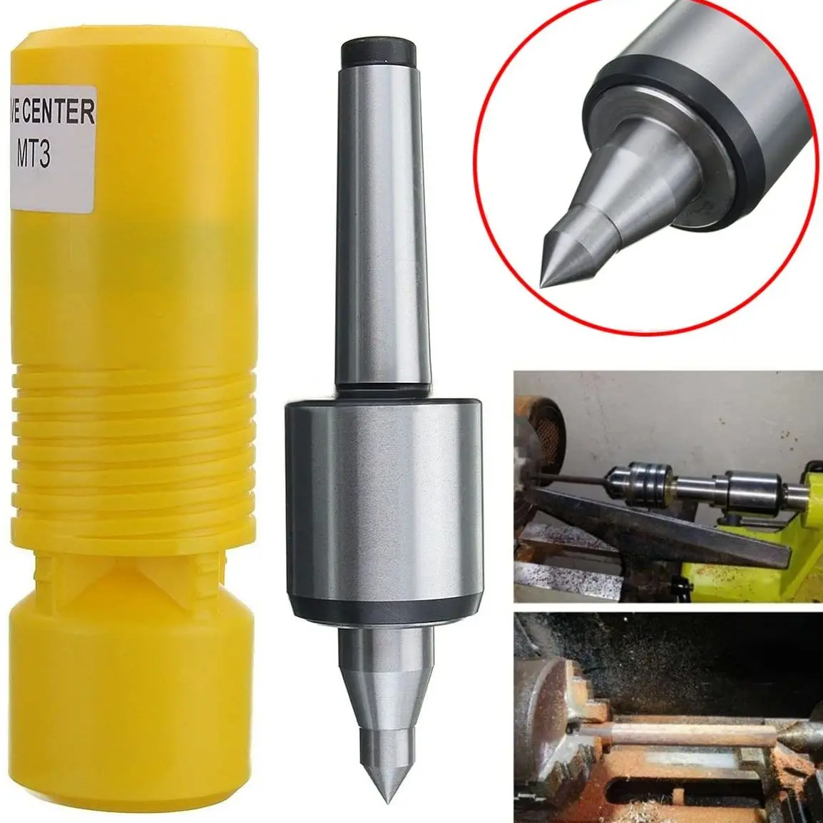 MT1 MT2 MT3 MT4 Lathe Live Center Taper Tool Live Revolving Milling Center Taper Machine Morse Accessories