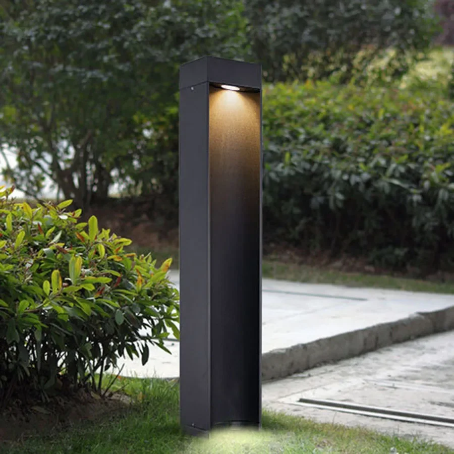 60CM Outdoor Landscape Path Lights Waterproof Aluminum LED Post Light Villa Garden Hotel Bollards Lighting