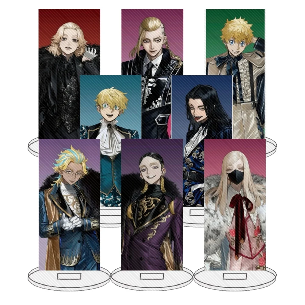

15CM Anime Tokyo Revengers Acrylic Stand Model Cosplay Characters Ornament Accessories Goods Collection Christmas Gifts