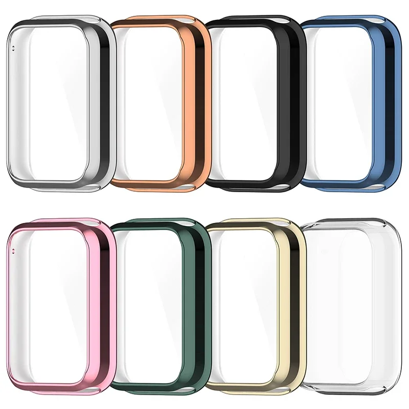 Zachte TPU-hoes voor Xiaomi Mi band 8 Pro Smart horlogeband Bumper Cover Screen Protector voor Xiaomi Mi band 9 Pro