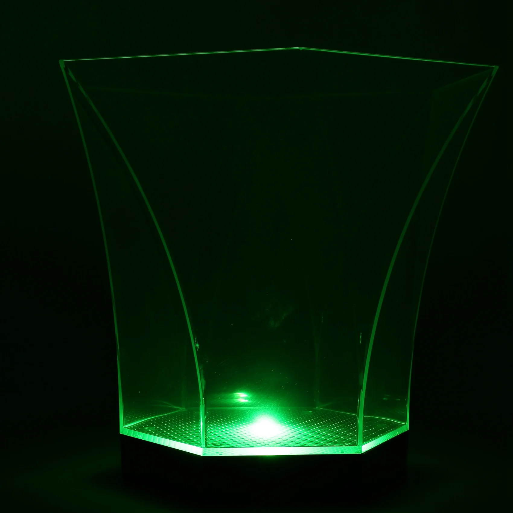 

AB08-5L Large Capacity Polygonal Colorful Ice Bucket Bar Nightclub Light Up Champagne Whiskey Beer Bucket Bars